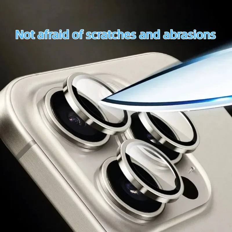 3er-Set Panzerglas für iPhone-Kamera