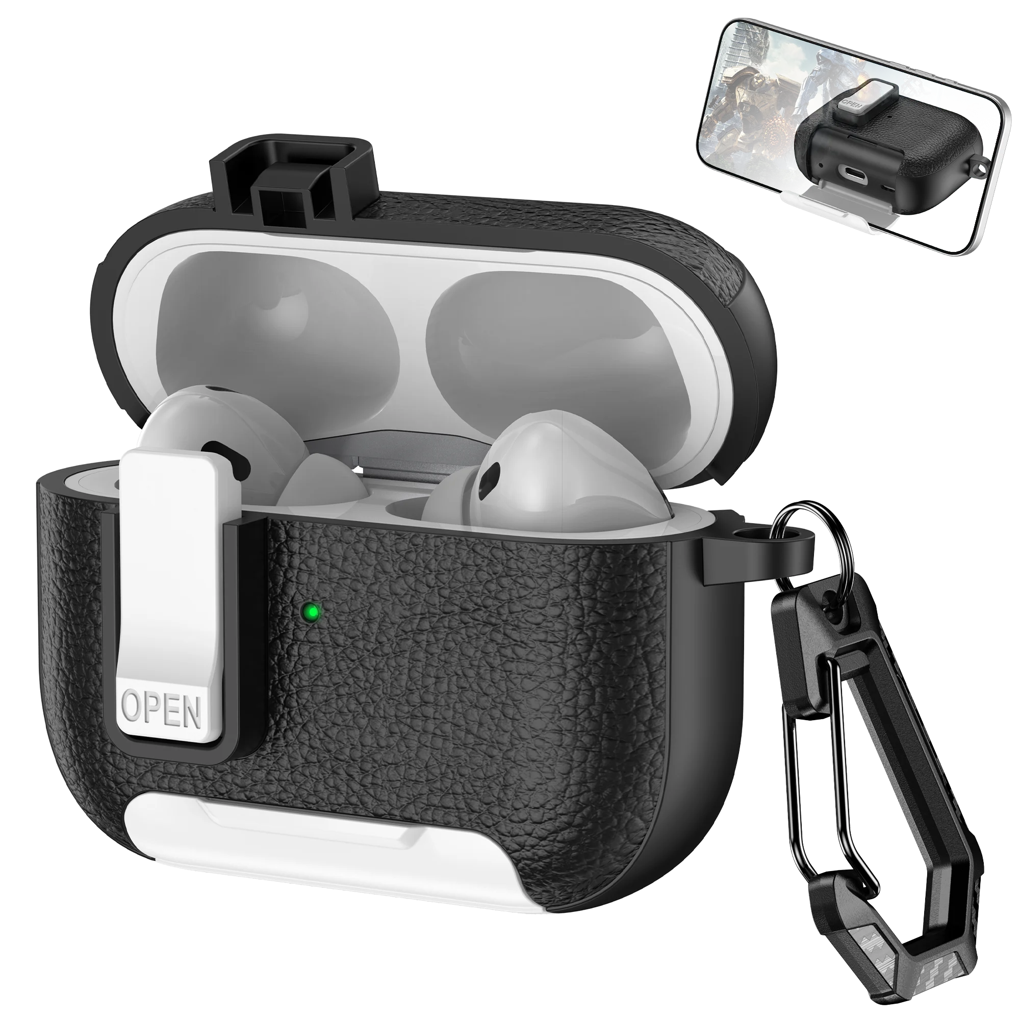 AirPods Case mit praktischem Clip