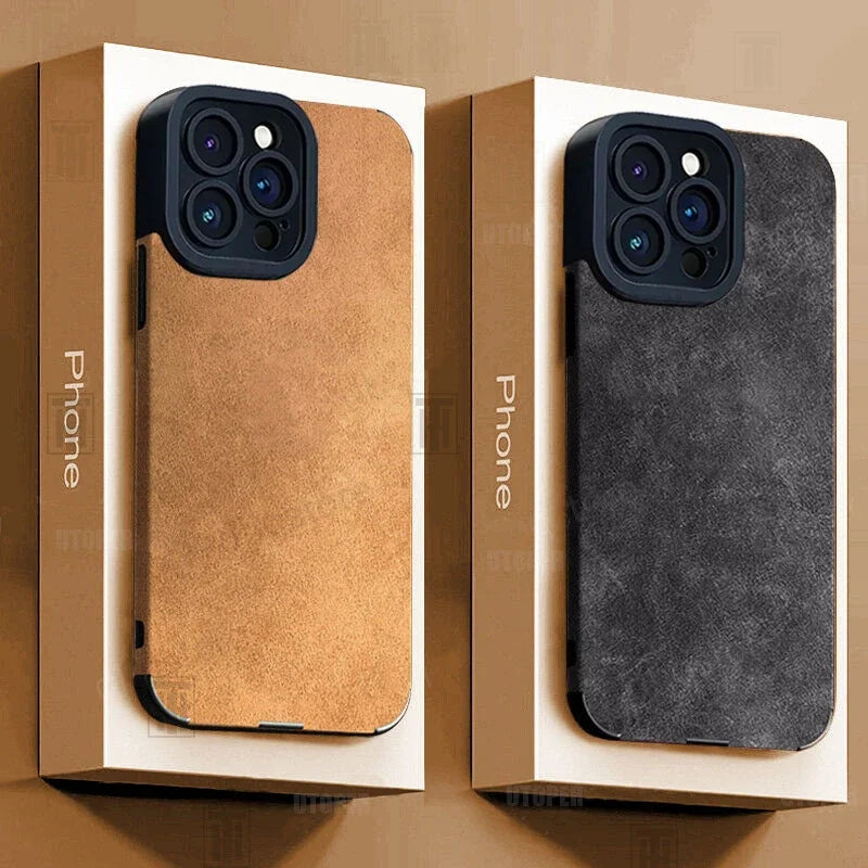 Business Wildleder Anti-Rutsch-Hülle mit Rundumschutz