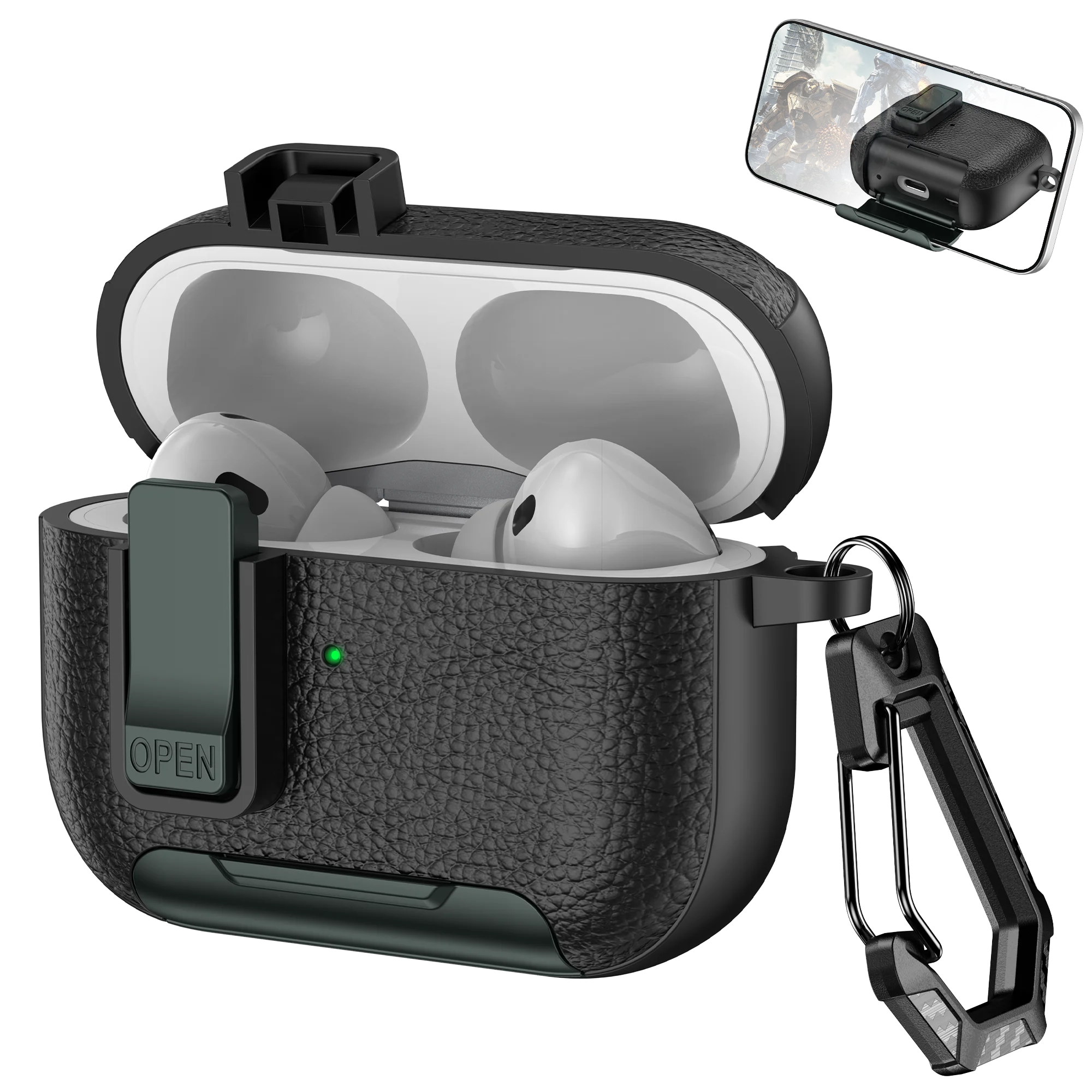 AirPods Case mit praktischem Clip