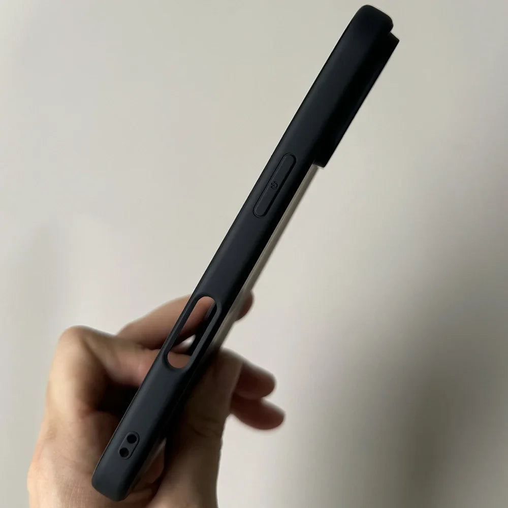 Mattschwarze Handyhülle