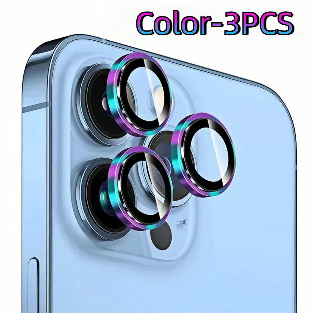 3er-Set Panzerglas für iPhone-Kamera