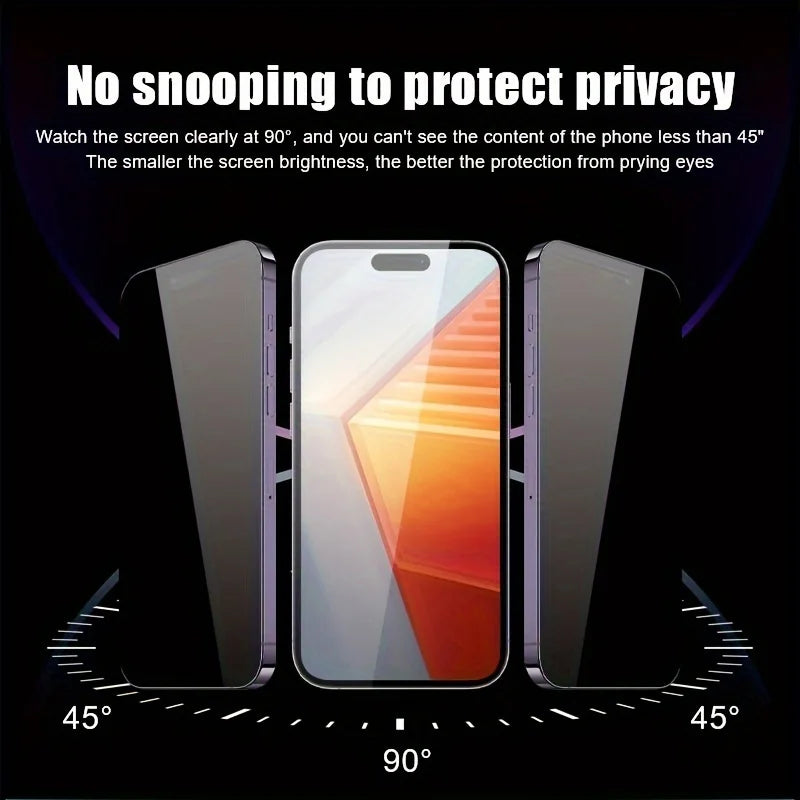 Anti-Spy Panzerglas für iPhone