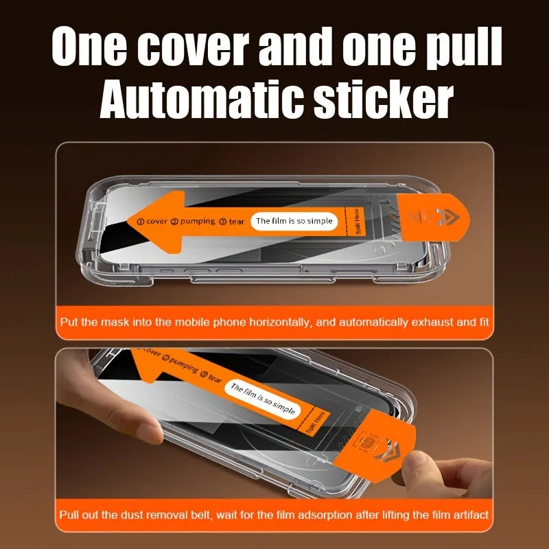 Anti-Spy Panzerglas für iPhone