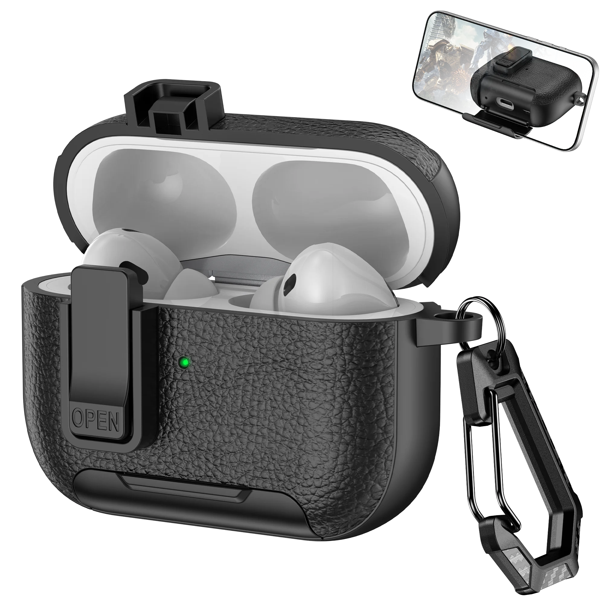 AirPods Case mit praktischem Clip