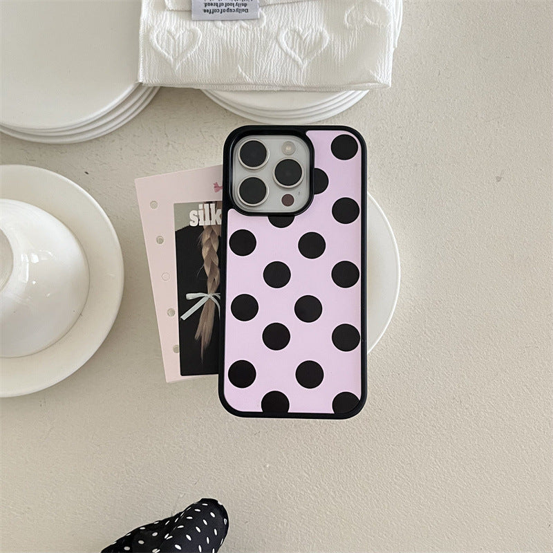 Einfache Punkt-Diamant stoßfeste Handyhülle