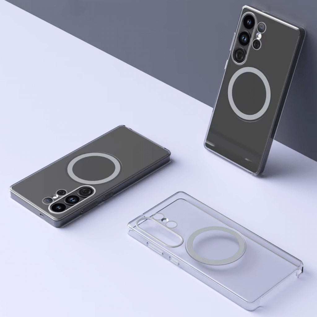 Passend für S25ULTRA Transparente Dreikanten-Schutzhülle Hochtransparente Hülle