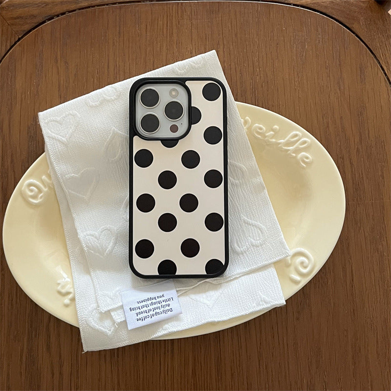 Einfache Punkt-Diamant stoßfeste Handyhülle