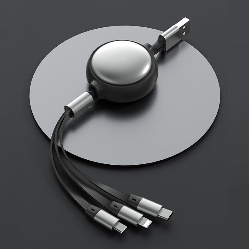3-in-1 ausziehbares USB-Ladekabel