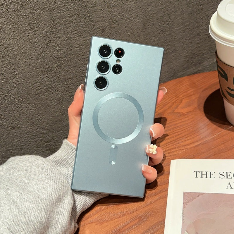 Handyhülle Magnetisch All-in-One S23FE Matt S22u Linsenschutz Weiche Hülle